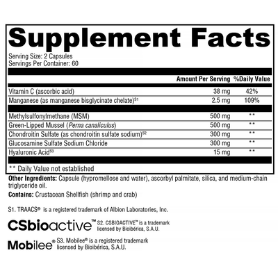 SynovX DJD 120 Capsules