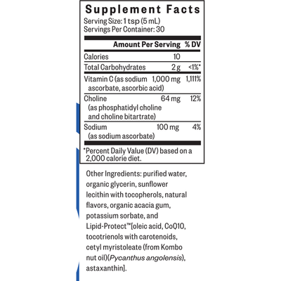 Optimal Liposomal Vitamin C 5 fl oz