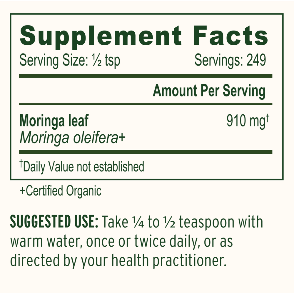 Moringa Powder .5 lb