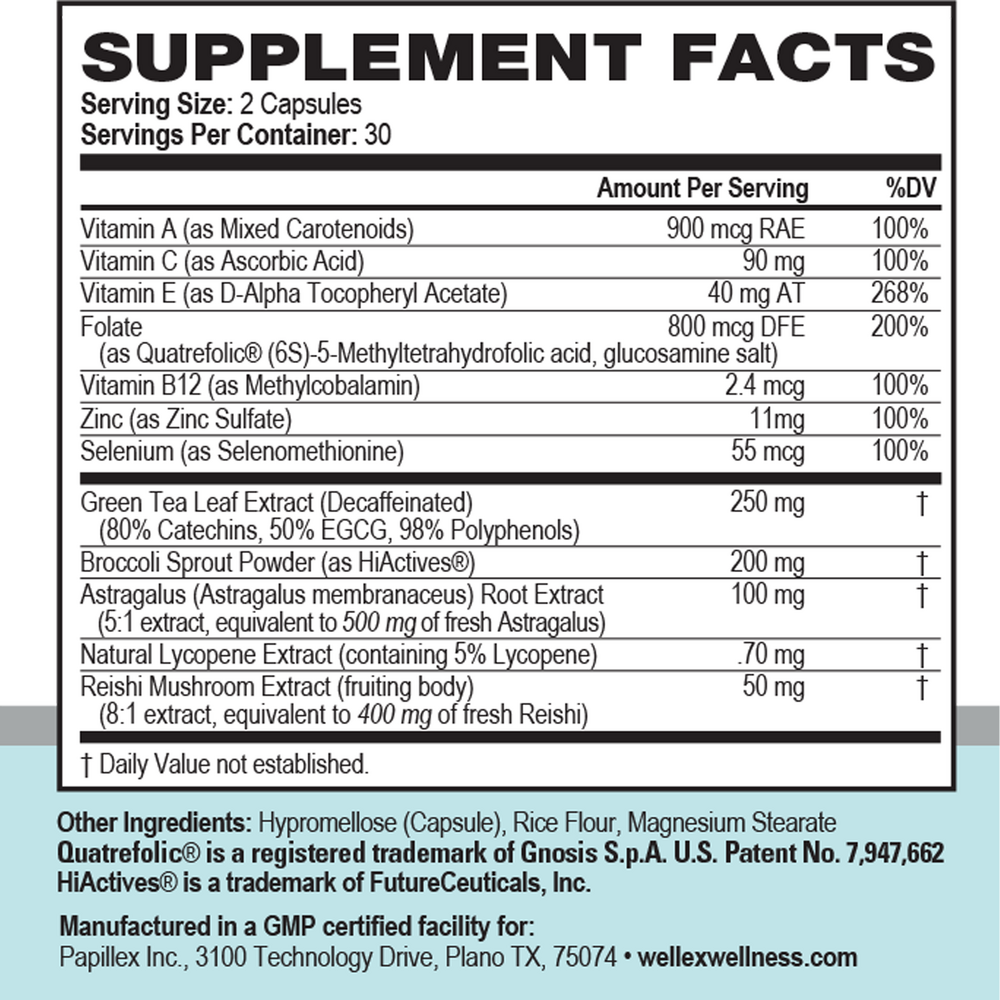 Papillex capsules 60