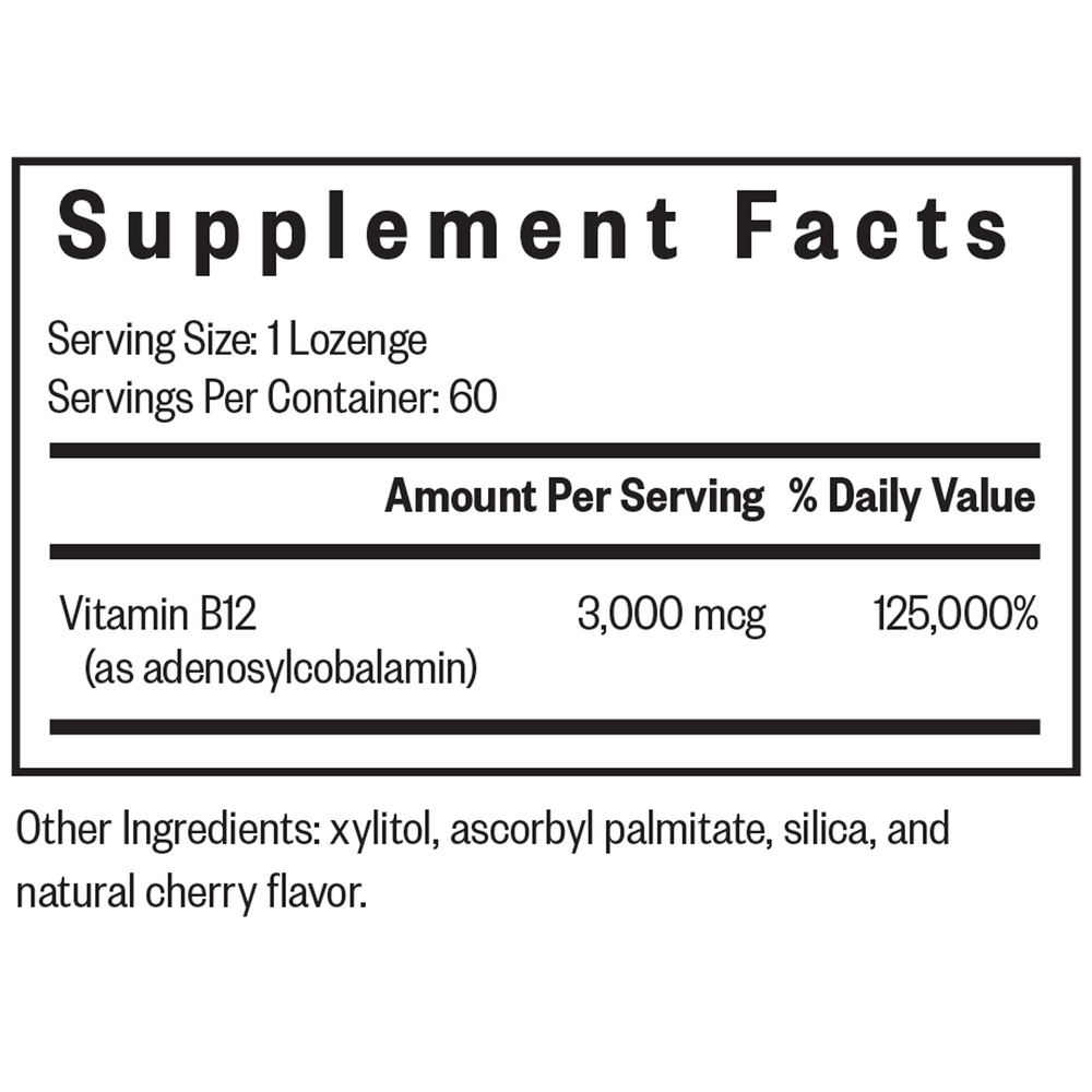 Adeno B12 3,000 mcg