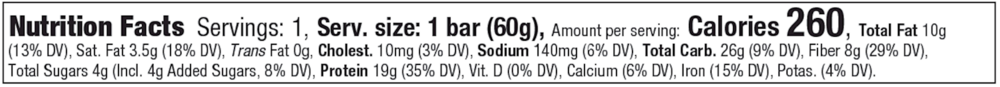 Ultra Protein Peanut Butter 12 Bars
