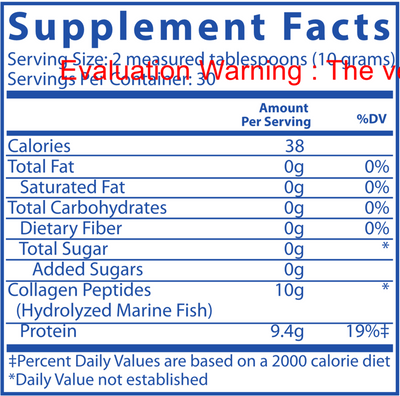 Marine Collagen Type I & III ings