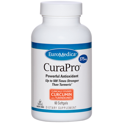 CuraPro 375 mg 60 gels Curated Wellness