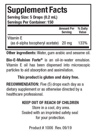Bio-E-Mulsion Forte®