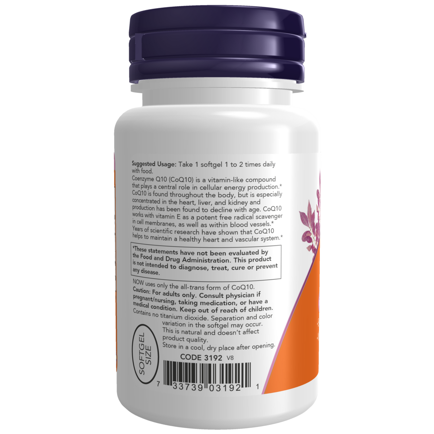 CoQ10 50 mg  Curated Wellness