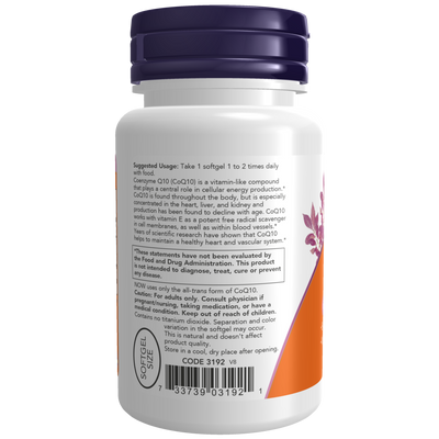 CoQ10 50 mg  Curated Wellness