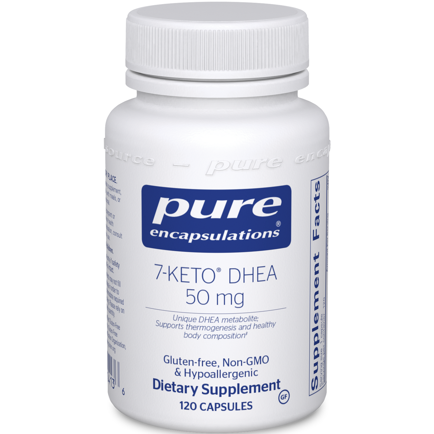 7-Keto DHEA 50 mg 120 vcaps Curated Wellness