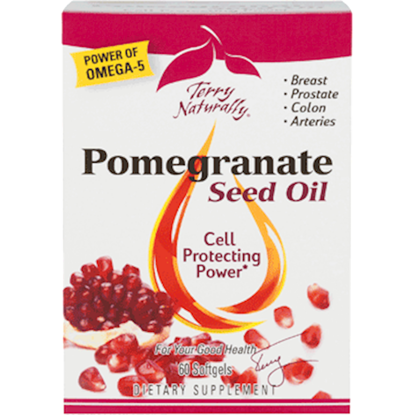 Pomegranate Seed Oil 60 Softgels Curated Wellness