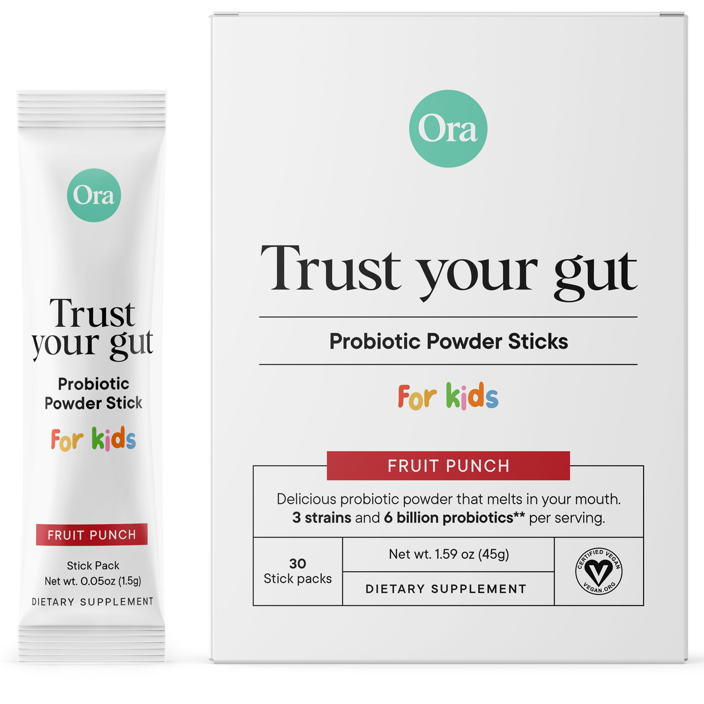 TYG Kids Probiotic Stick 30 ct Curated Wellness