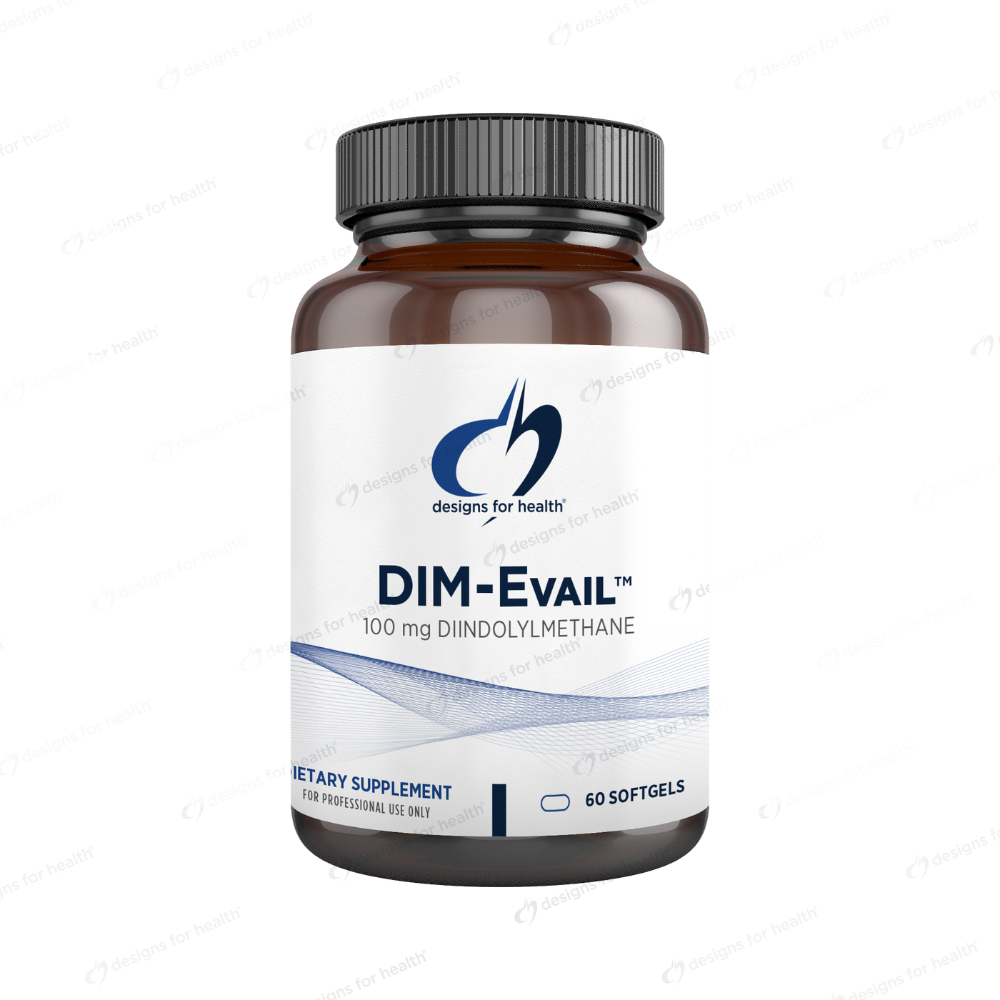 DIM-Evail 100 mg 60 gels Curated Wellness
