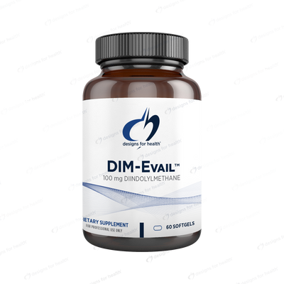 DIM-Evail 100 mg 60 gels Curated Wellness