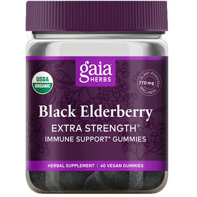 Black Elderberry ES 40 gummies Curated Wellness