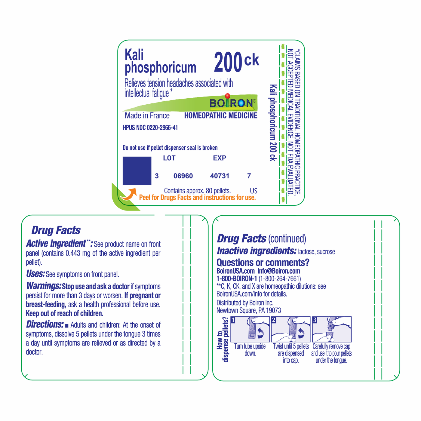 Kali phosphoricum 200CK 80 plts Curated Wellness