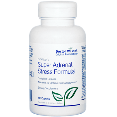 Super Adrenal Stress Formula 90 Caplets Curated Wellness