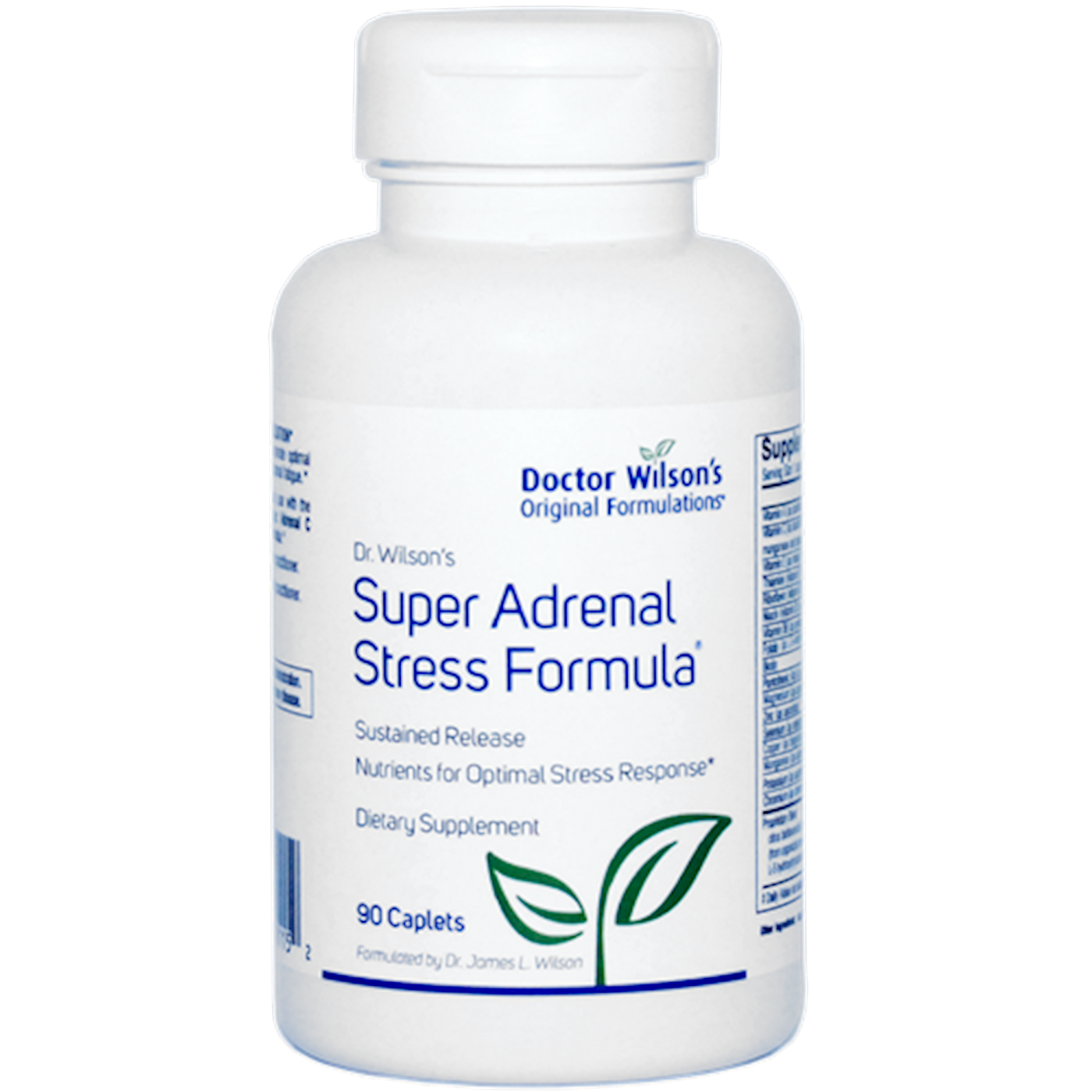 Super Adrenal Stress Formula 90 Caplets Curated Wellness