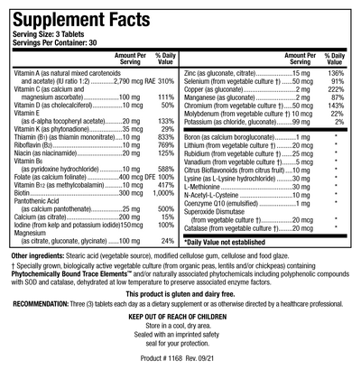 Bio-Multi Plus™ Iron Free