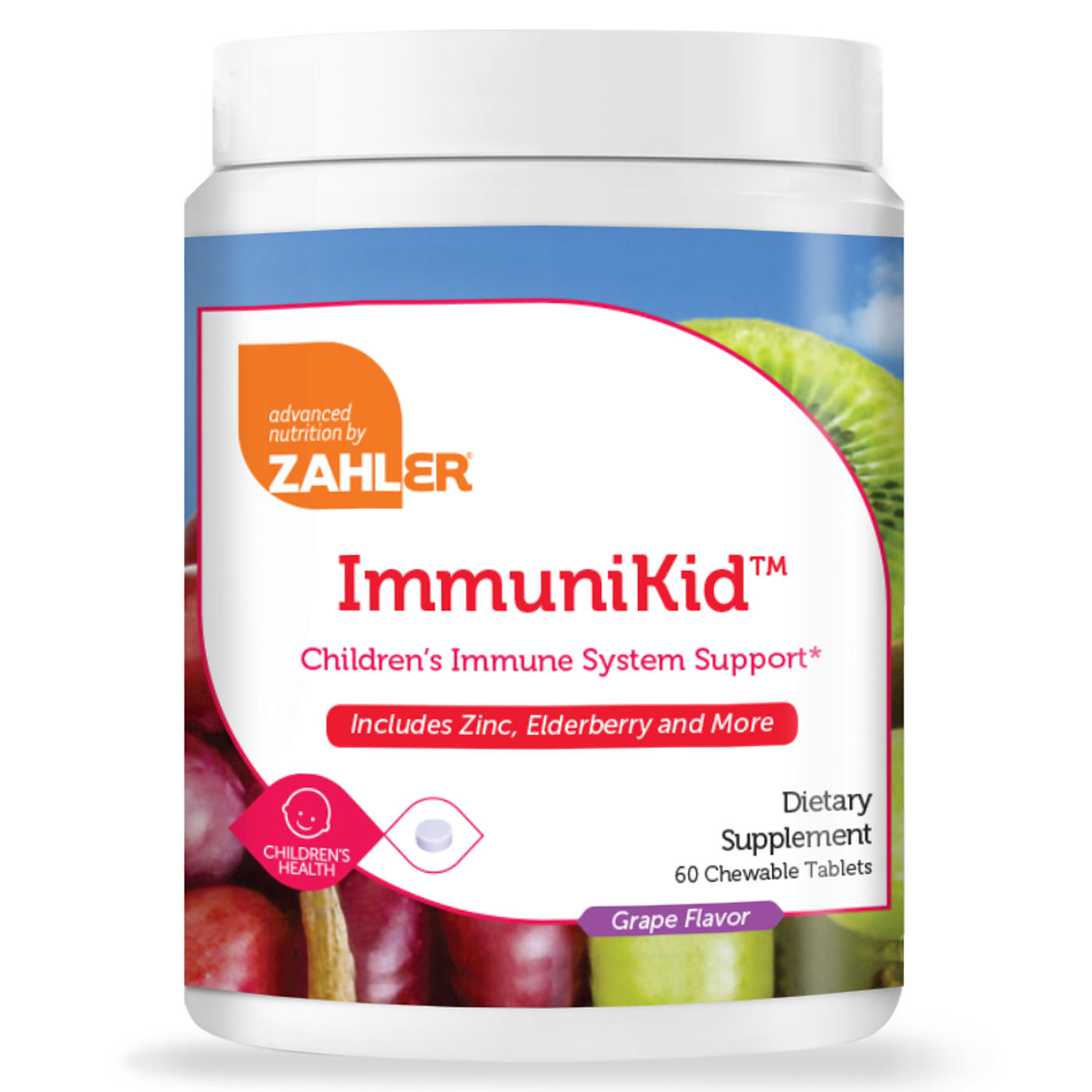 ImmuniKid Chewable 60 ct Curated Wellness