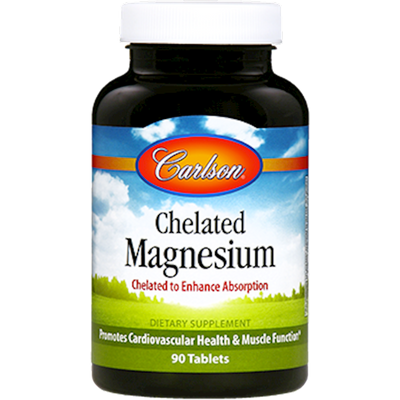 Chelated Magnesium 200 mg  Curated Wellness