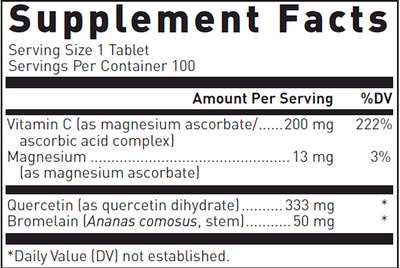 Quercetin Bromelain Complex  Curated Wellness