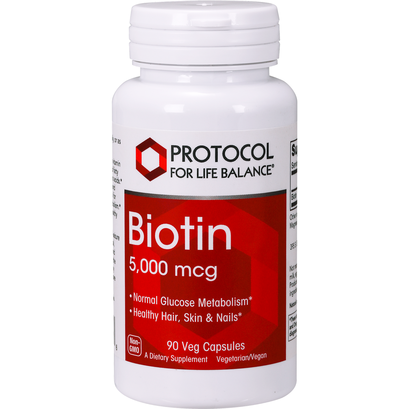 Biotin 5000 mcg  Curated Wellness
