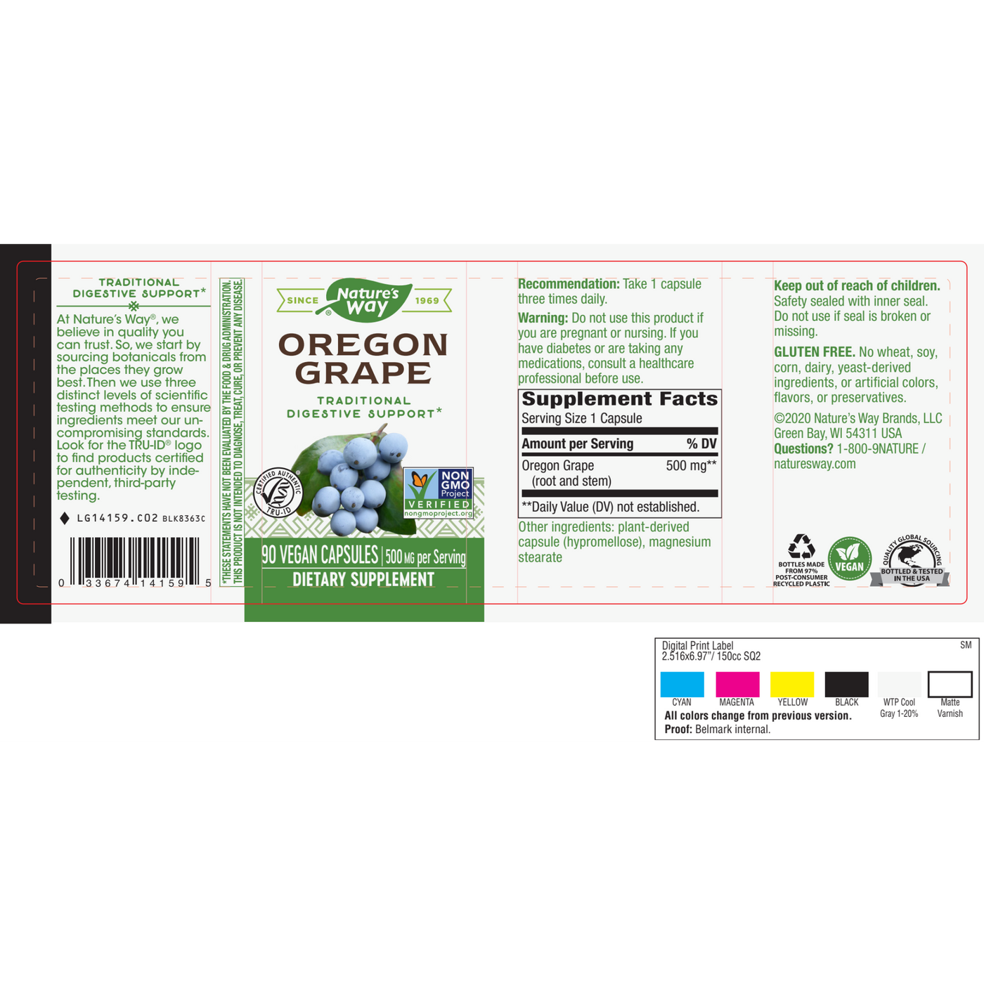 Oregon Grape Root  Curated Wellness