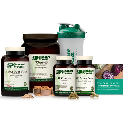 Purification Product Kit with SP Complete® Chocolate and Whole Food Fiber, 1 Kit With SP Complete Chocolate & Whole Food Fiber