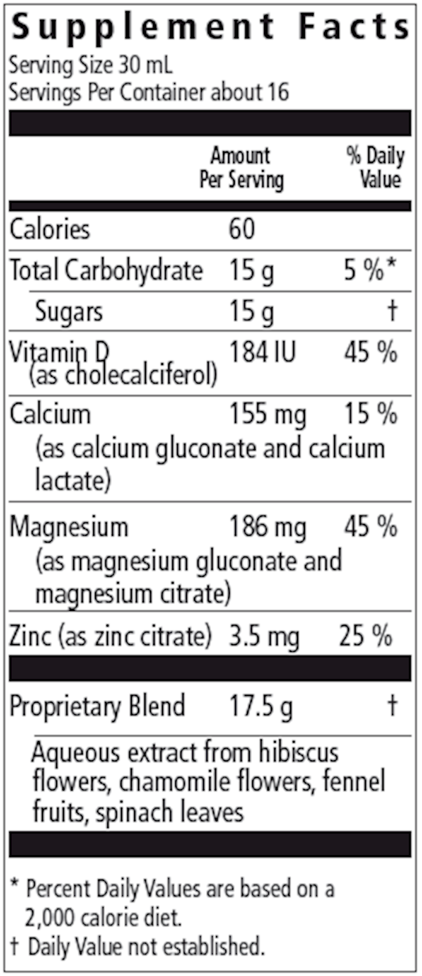 Calcium-Magnesium Liquid  Curated Wellness
