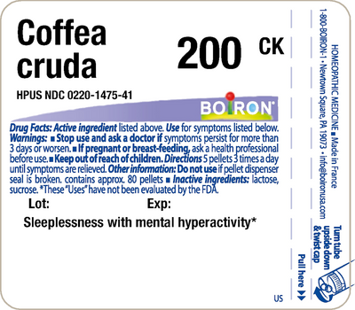 Coffea cruda 200CK 80 plts Curated Wellness