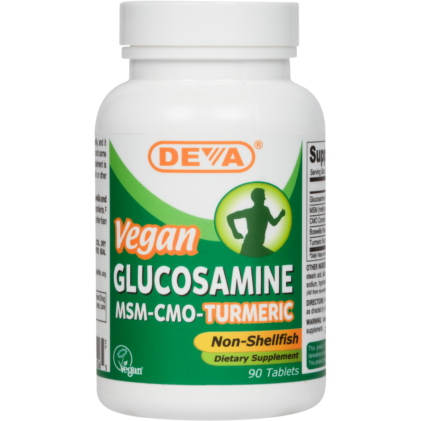 Vegan Glucosamine/MSM/CMO 90 tabs Curated Wellness