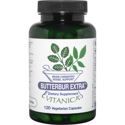 Butterbur Extra 120 caps Curated Wellness