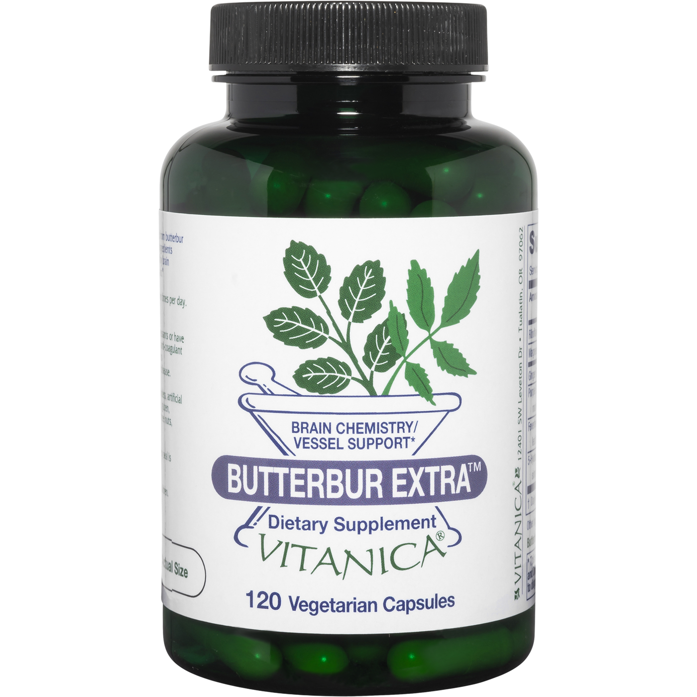 Butterbur Extra 120 caps Curated Wellness