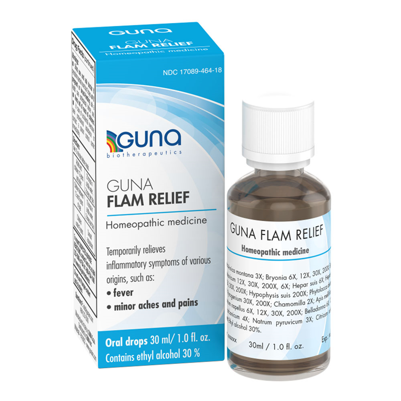 Guna Flam Relief Oral Drops 1 fl oz Curated Wellness