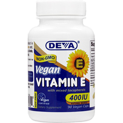 Vitamin E 400 IU-Mixed Tocoph. 90 vcaps Curated Wellness