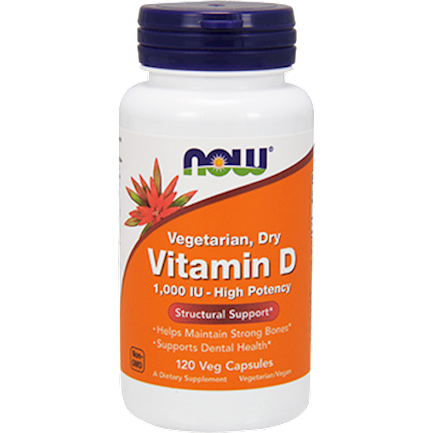 Vitamin D 1000 IU 120 vcaps Curated Wellness
