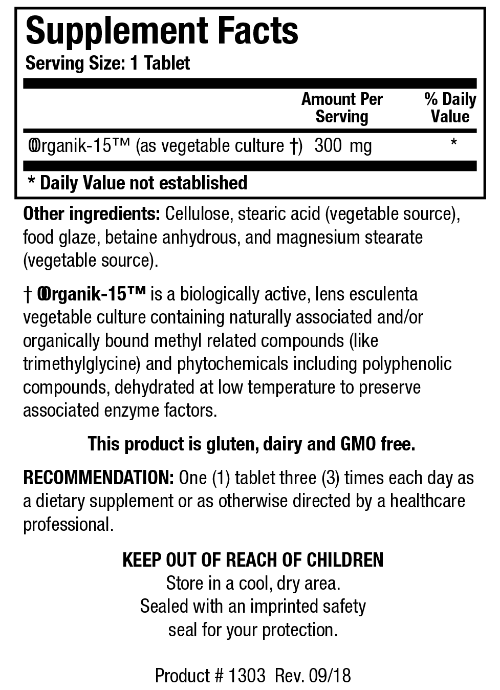 OOrganik-15™