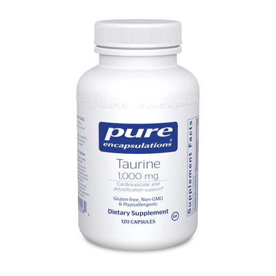 Taurine 1000 mg 120 vcaps Curated Wellness