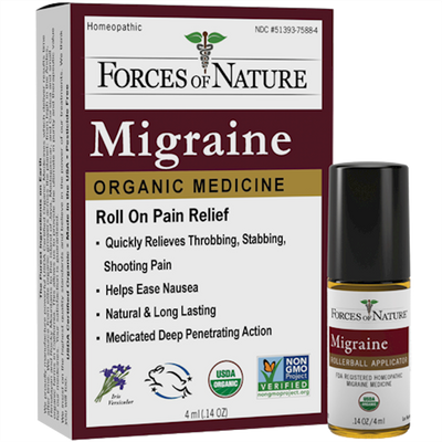 Migraine Pain Organic .14 fl oz Curated Wellness