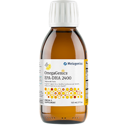 OmegaGenics EPA-DHA 2400 5 fl oz Curated Wellness