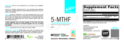 5-MTHF 60 Capsules Curated Wellness