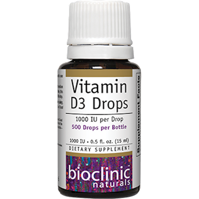 Vitamin D3 Drops 25 mcg 0.5 fl oz Curated Wellness