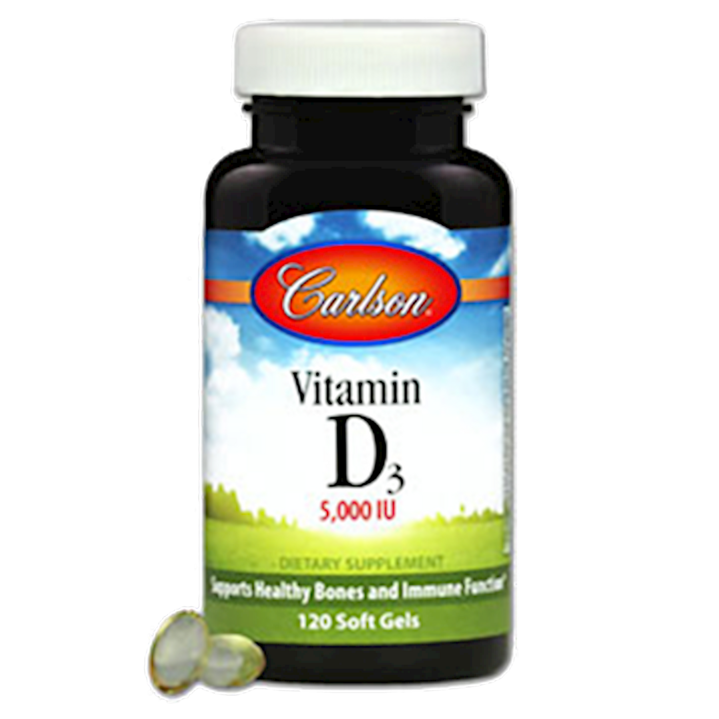 Vitamin D3 125 mcg  Curated Wellness