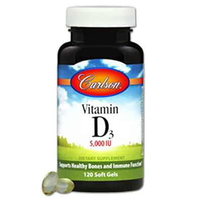 Vitamin D3 125 mcg  Curated Wellness