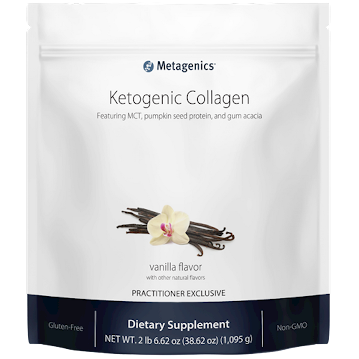 Ketogenic Collagen Vanilla 38.62 oz Curated Wellness