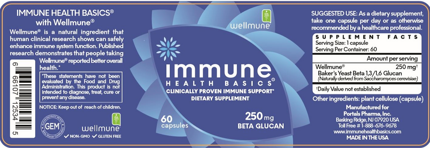 Immune Health Basics 250 mg  Curated Wellness