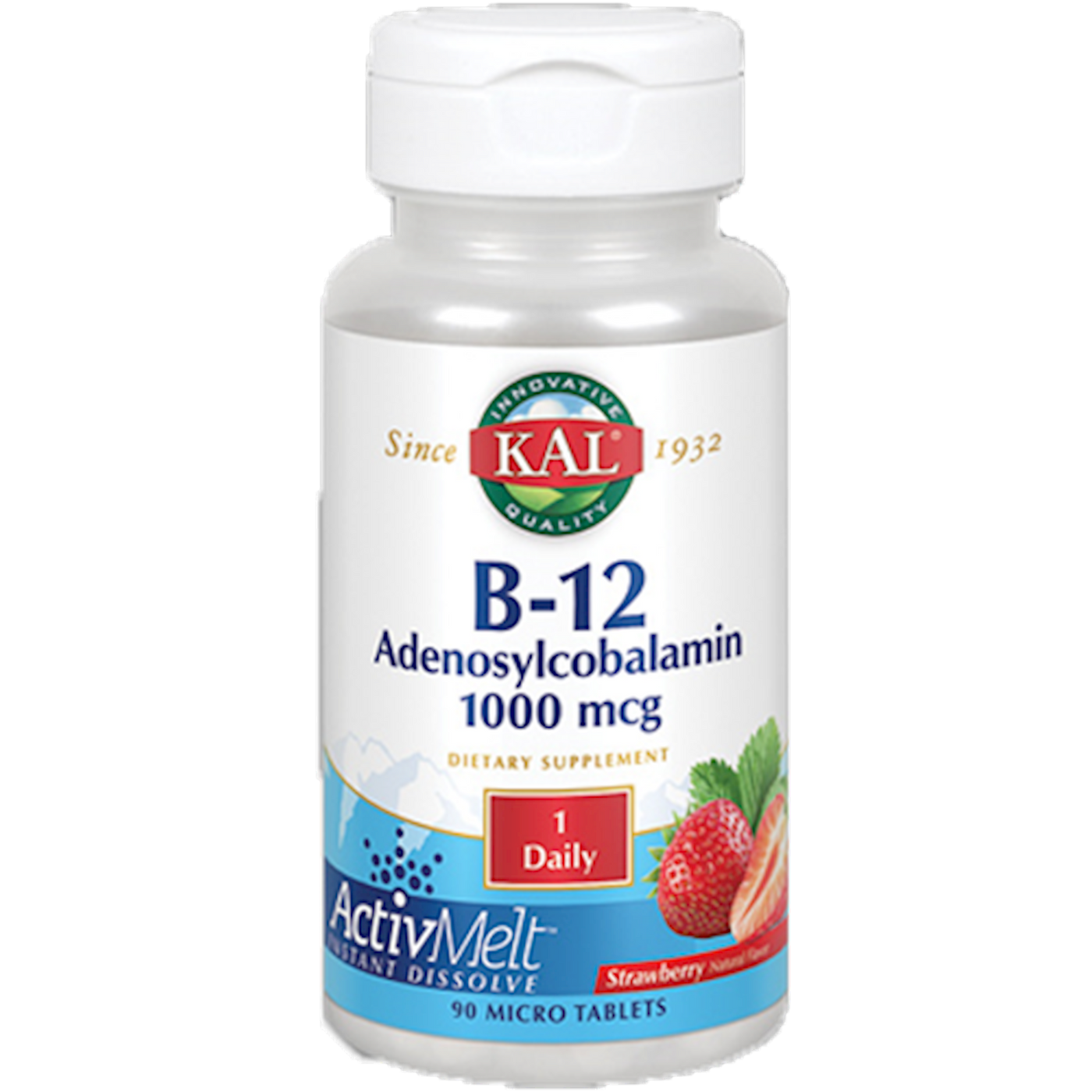 B12 Adenos 1,000 mcg Straw  Curated Wellness