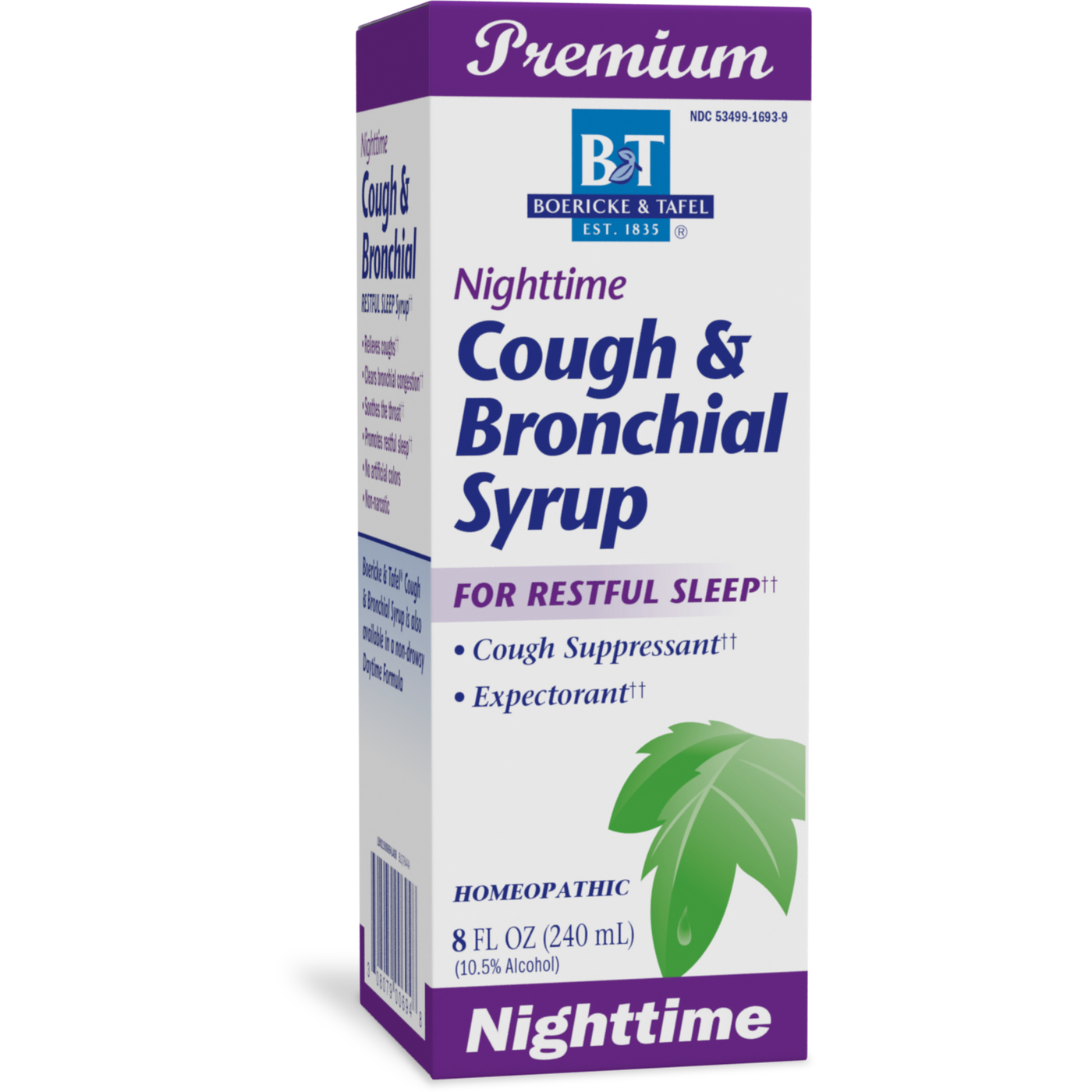 Nighttime Cough & Bronchial Syrup  Curated Wellness