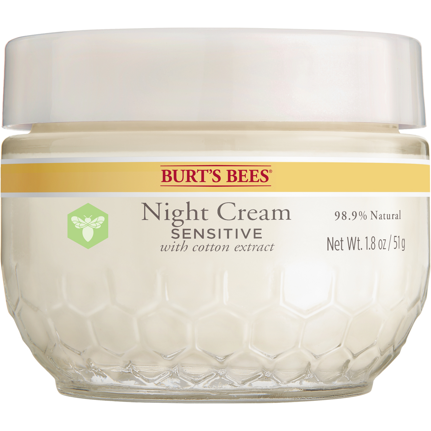 Burt's Bees Sensitive Night Cream  Curated Wellness
