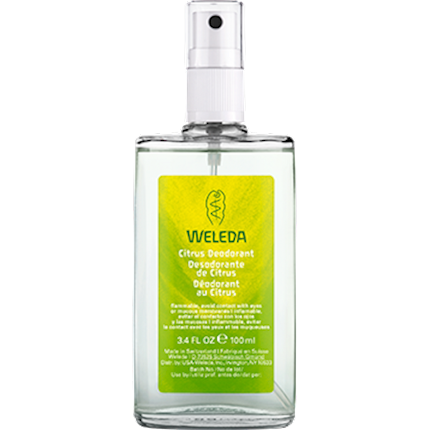 Citrus 24h Deodorant Spray 3.4 fl oz Curated Wellness