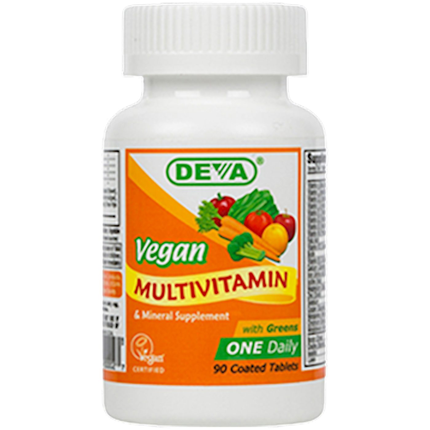 Vegan 1-a-Day Multivitamin 90 tabs Curated Wellness
